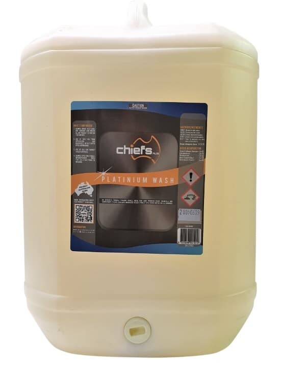 20L Chiefs Platinum Wash Touchless Cleaning Chemicals